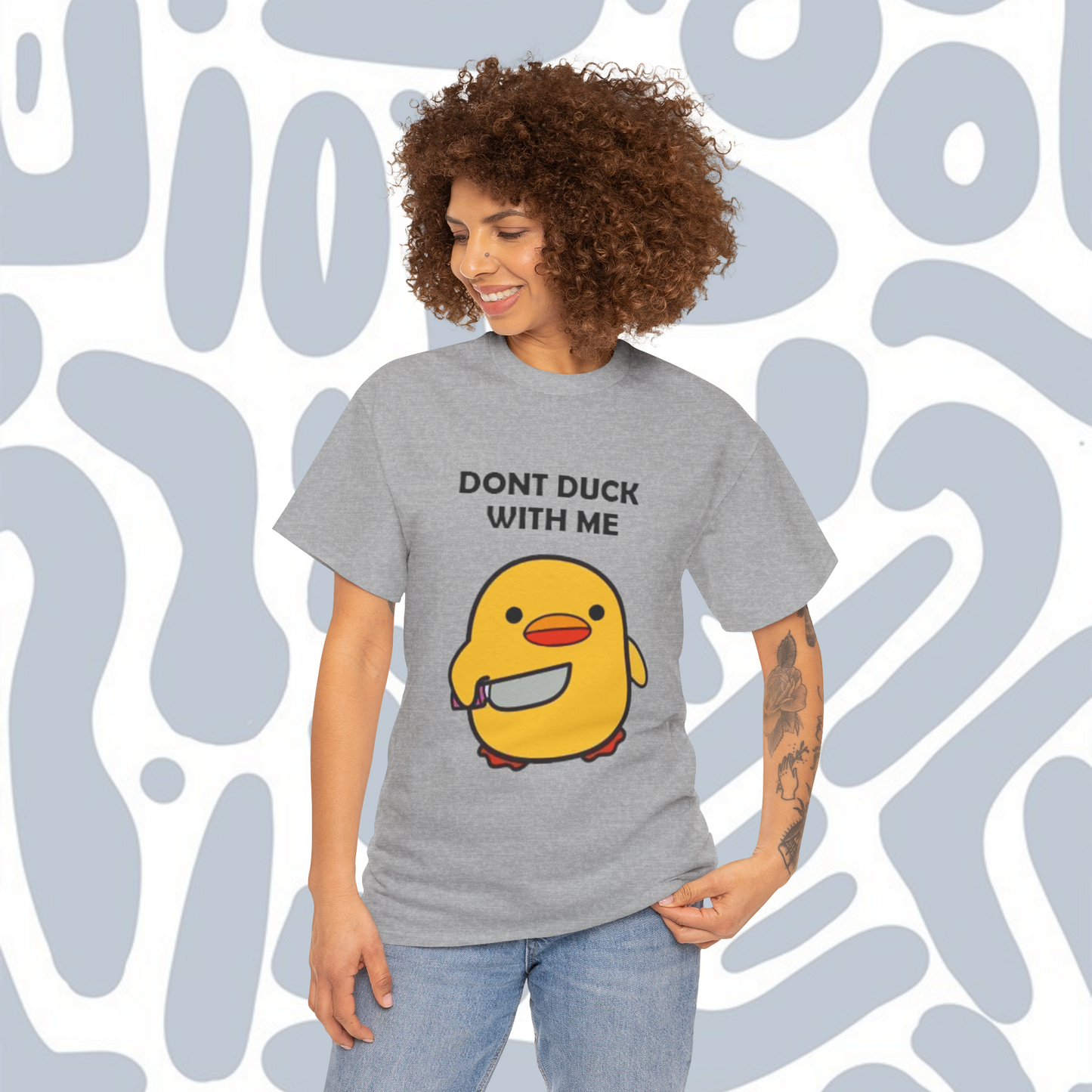 Dont duck with me T-Shirt, Funny Unisex tee