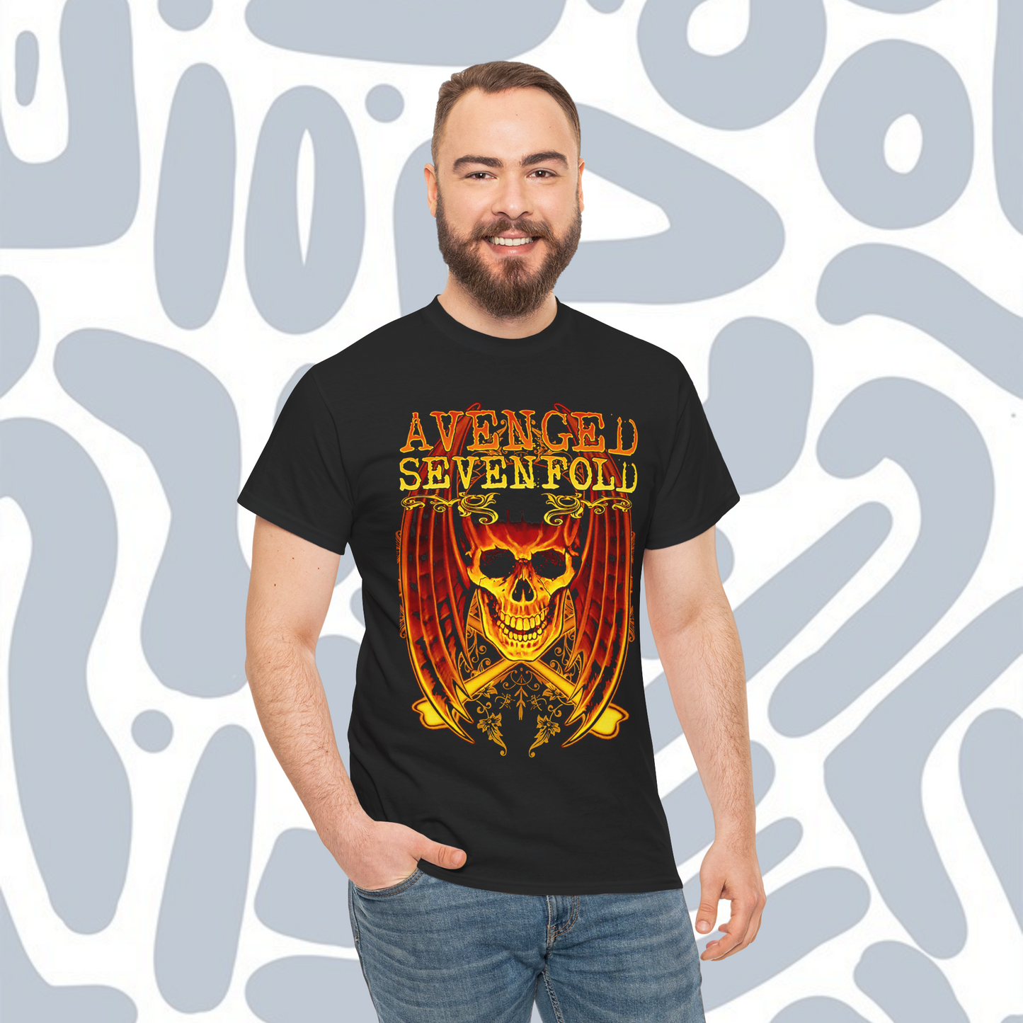 Avenged Sevenfold (Art 6) T-Shirt, Unisex Metal Merch