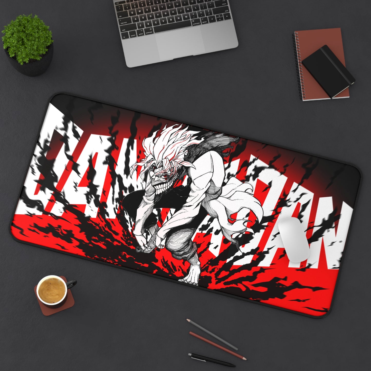 Anime Dandadan Ken Takakura Red Gaming Desk Mat