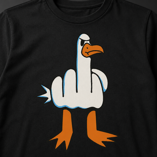 Flipping the Bird Goose T-Shirt