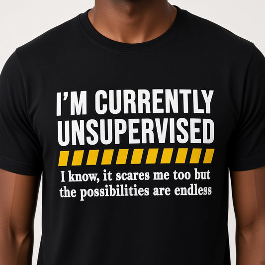 I'm Currently Unsupervised Funny T-Shirt
