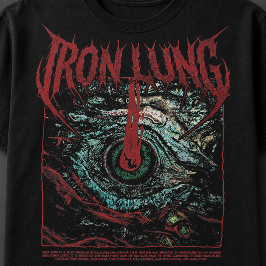 Vintage Iron Lung T-Shirt, Markiplier Horror Movie Tee, Deep Sea Submarine Horror Game