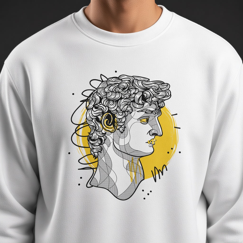 Roman profile sweatshirt, funny sweatshirt, graphic shirts, unisex tshirt, printed sweatshirt