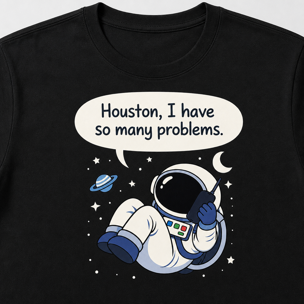 Houston I Have So Many Problems T-Shirt