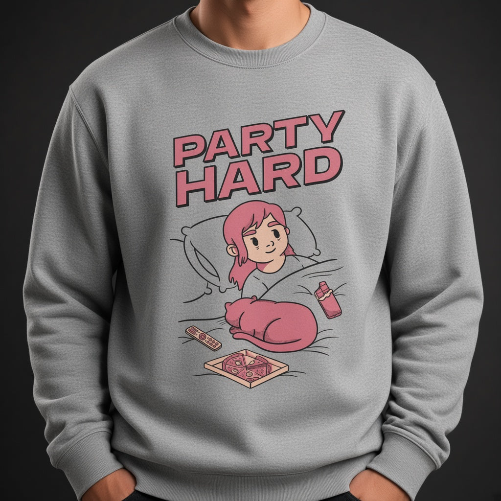 sweatshirt Girl party hard