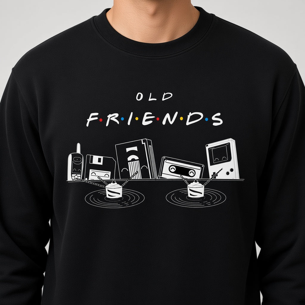 Old Friends Retro Tech Sweatshirt
