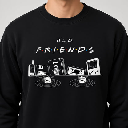 Old Friends Retro Tech Sweatshirt