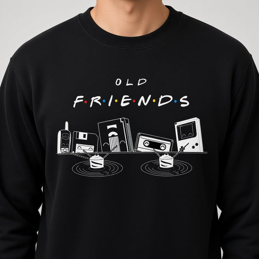 Old Friends Retro Tech Sweatshirt