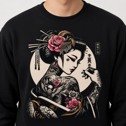 Japanese Geisha Sweatshirt