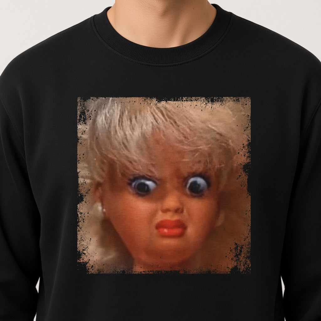 90s Doll Face Meme Sweatshirt