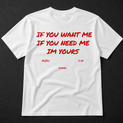 Rufus Du Sol If You Want Me If You Need Me Im Yours Iconic T-Shirt