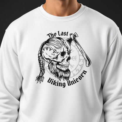 Viking unicorn sweatshirt, funny sweatshirt, graphic shirts, Anime unisex tshirt