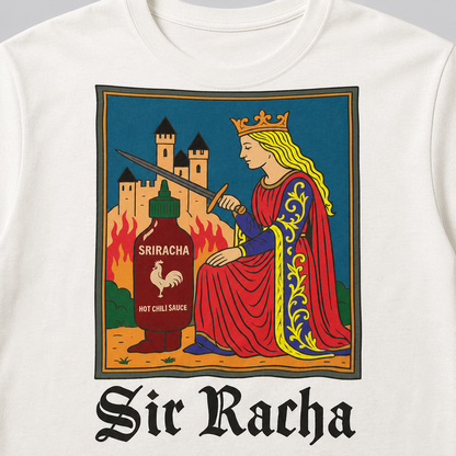 Funny Sir Racha Castle Knight Meme T-Shirt