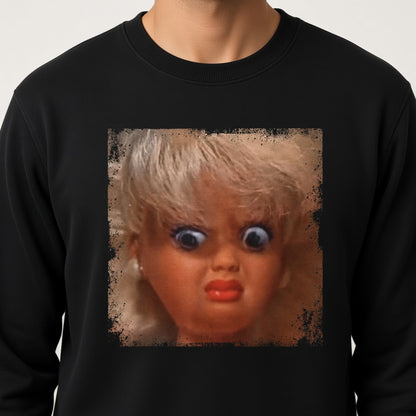 90s Doll Face Meme Sweatshirt