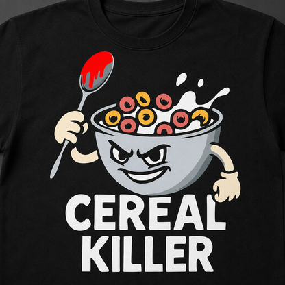 Funny Cereal Killer T-Shirt