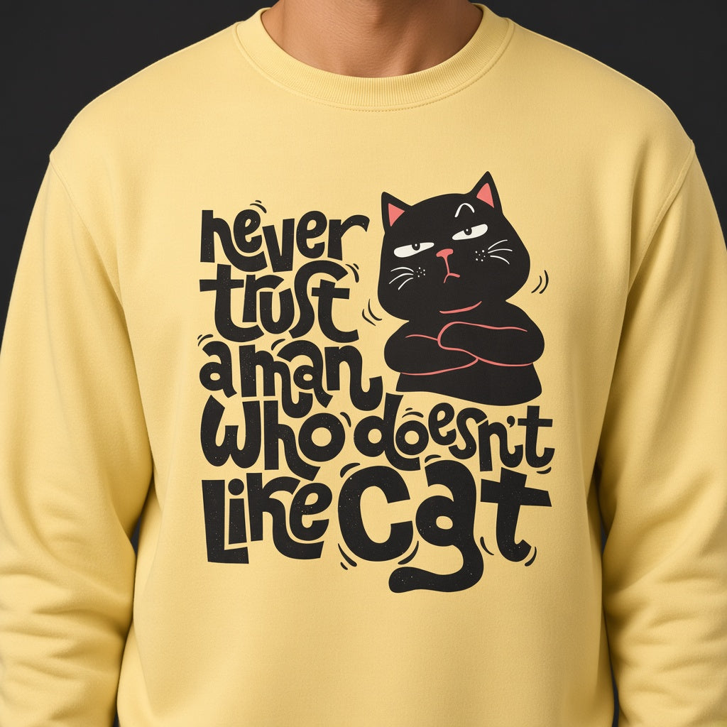 Cat Lover 2 Sweatshirt, Funny Unisex sweatshirt
