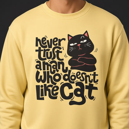 Cat Lover 2 Sweatshirt, Funny Unisex sweatshirt