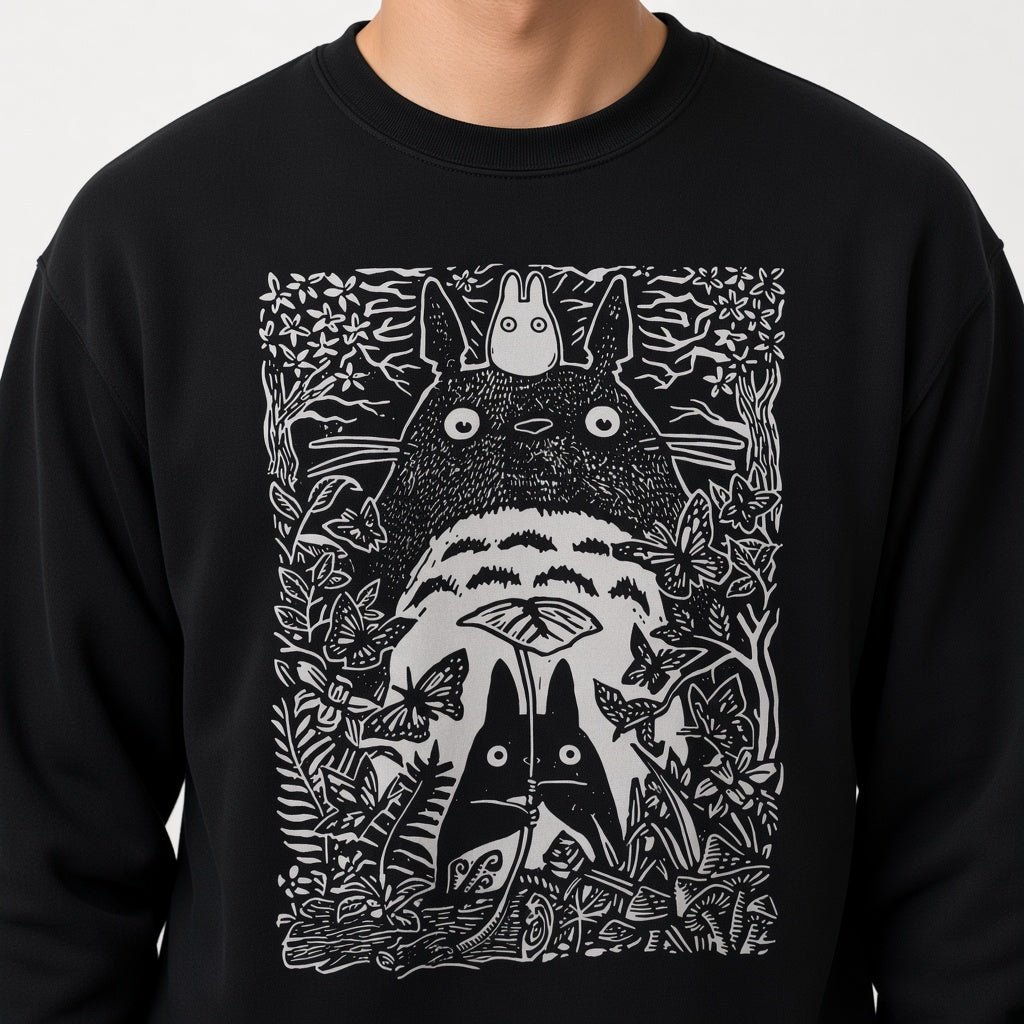 Forest Spirit Neighbor Sweatshirt, Funny Unisex sweatshirt