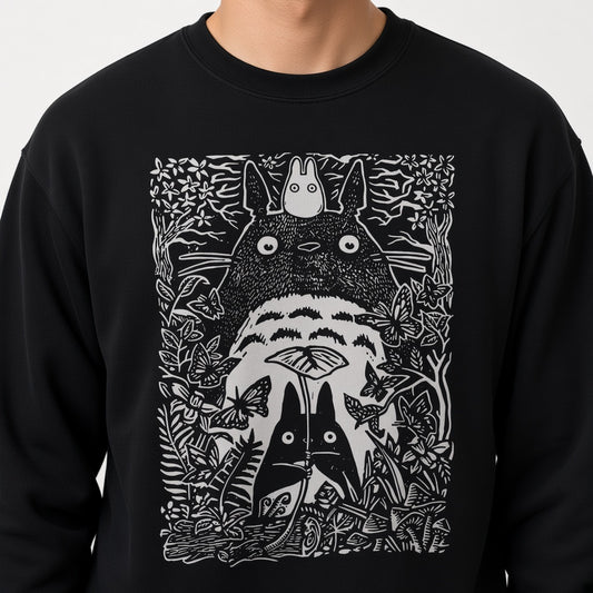 Forest Spirit Neighbor Sweatshirt, Funny Unisex sweatshirt