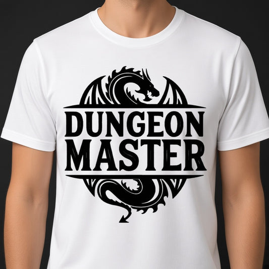 Dungeon Master Dragons T-Shirt for D&D Players