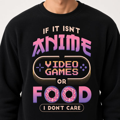 Anime Gamer Manga Japanese Geek Sweatshirt