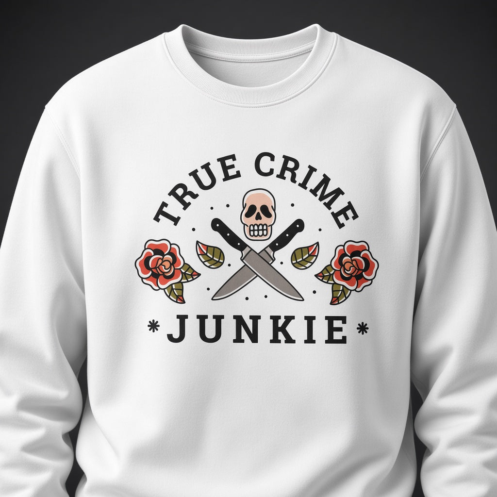 True crimesweatshirt, funny sweatshirt, graphic shirts, unisex tshirt, printed sweatshirt