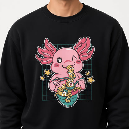 sweatshirt Kawaii axolotl ramen