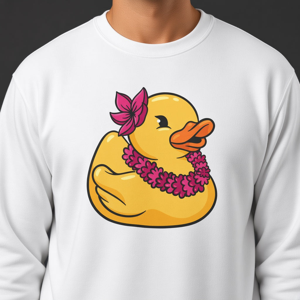Duck sweatshirt, funny sweatshirt, graphic shirts, unisex tshirt, printed sweatshirt