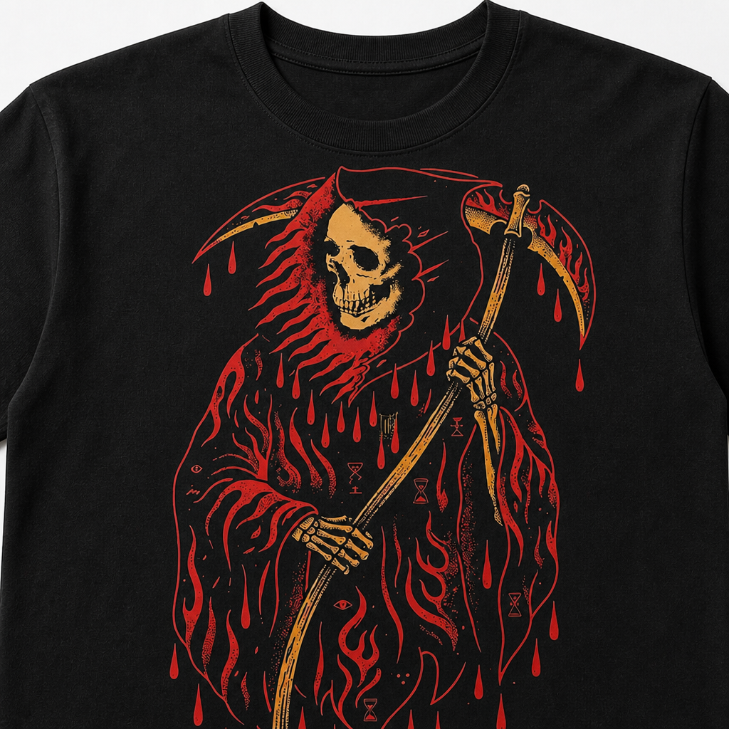 Grim Reaper Rock T-Shirt