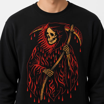 Grim Reaper Rock Sweatshirt