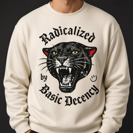 Radicalized by Basic Decency Sweatshirt