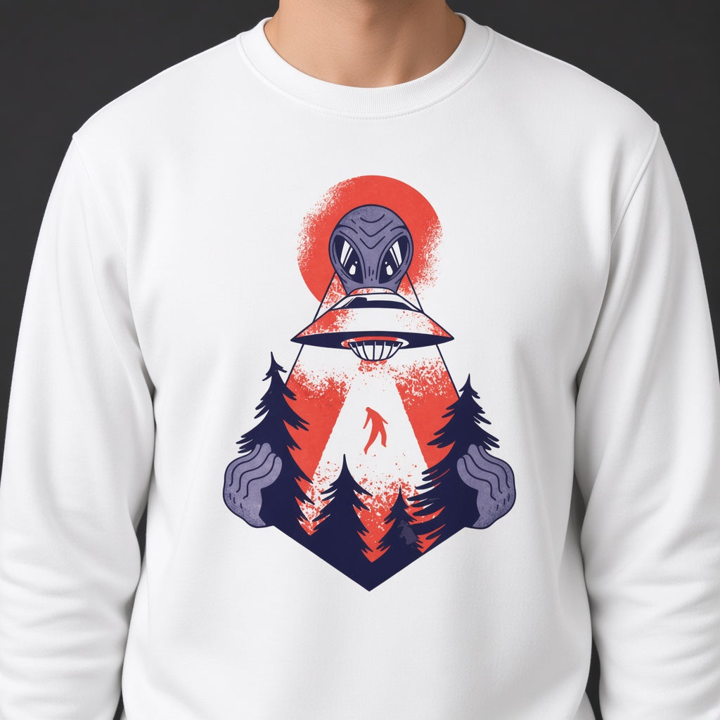 sweatshirt Alien abduction
