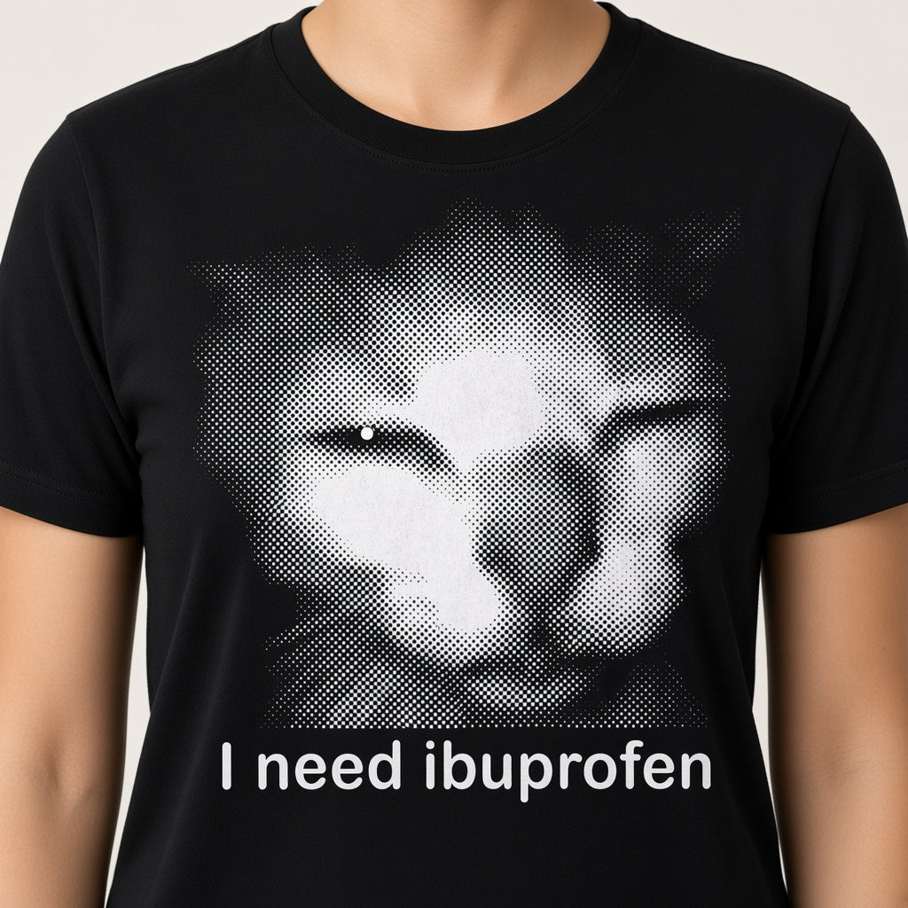 I Need Ibuprofen Funny Cat T-Shirt