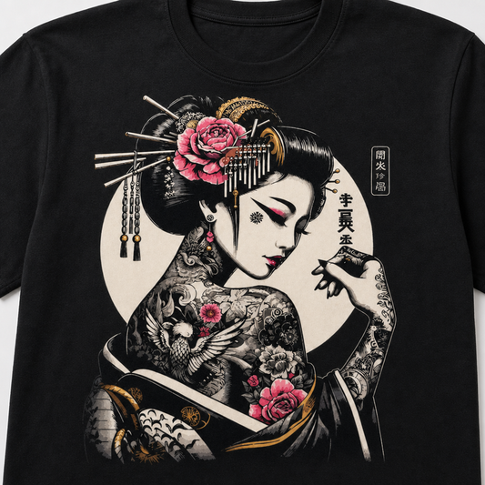 Japanese Geisha T-Shirt