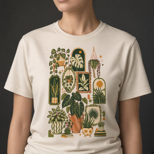 Houseplant T-Shirt for Plant Lovers