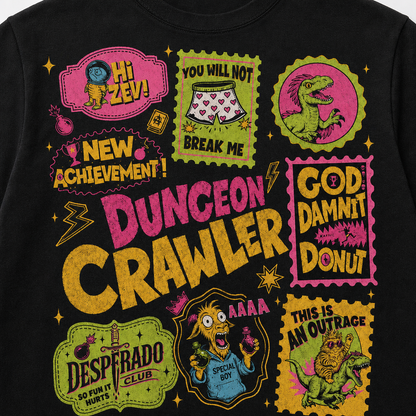 Dungeon Crawler Tee Donut Shirt SciFi Book Fan Apparel T-Shirt
