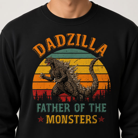 Dadzilla Father of the Monsters Sweatshirt