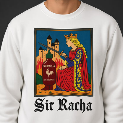 Funny Sir Racha Castle Knight Meme Sweatshirt