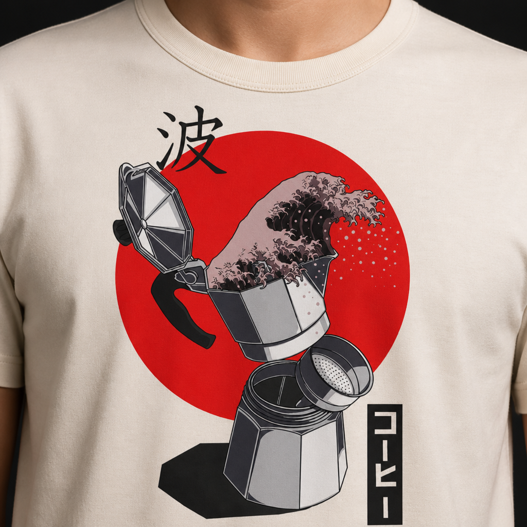 Great Coffee Wave T-Shirt