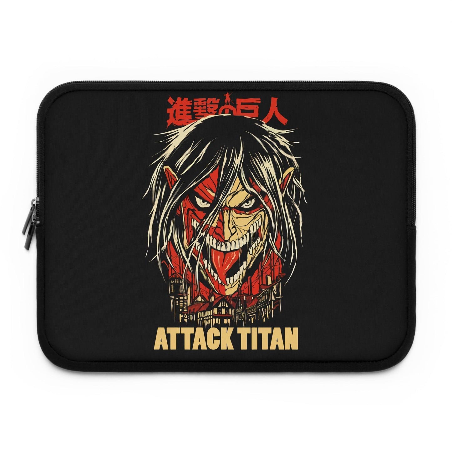 Anime Attack Titan Laptop sleeve - Bolt Print