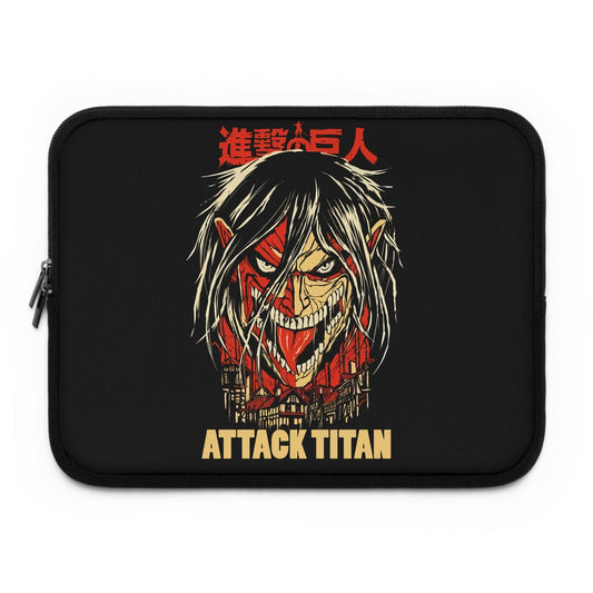 Anime Attack Titan Laptop sleeve - Bolt Print