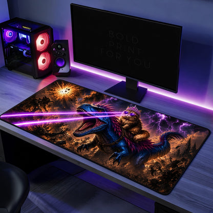 Princess Donut Riding Mongo Dungeon Crawler Carl Desk Mat