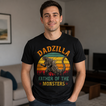 Dadzilla Father of the Monsters T-Shirt