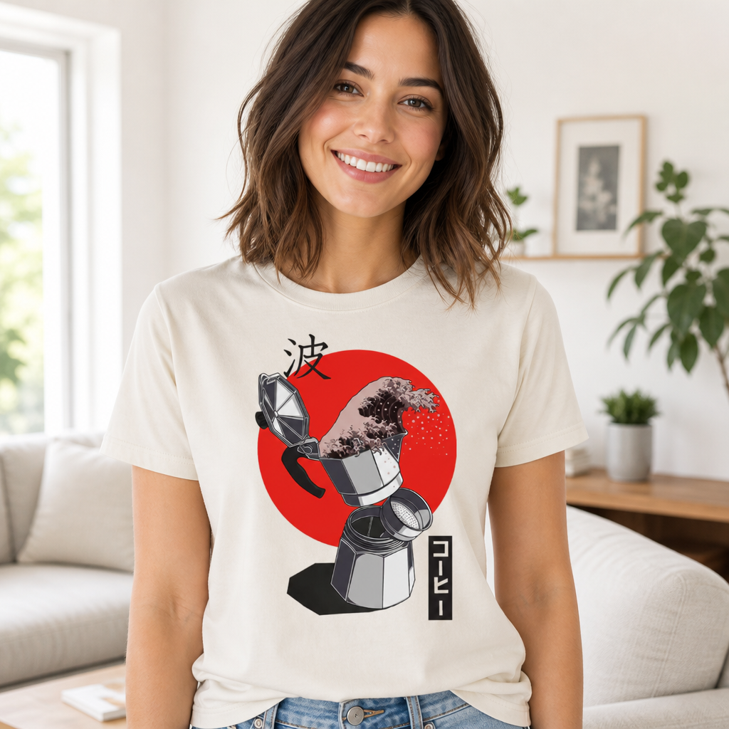 Great Coffee Wave T-Shirt