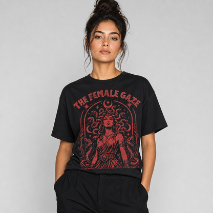 The Female Gaze Medusa Feminist Style Empowerment T-Shirt