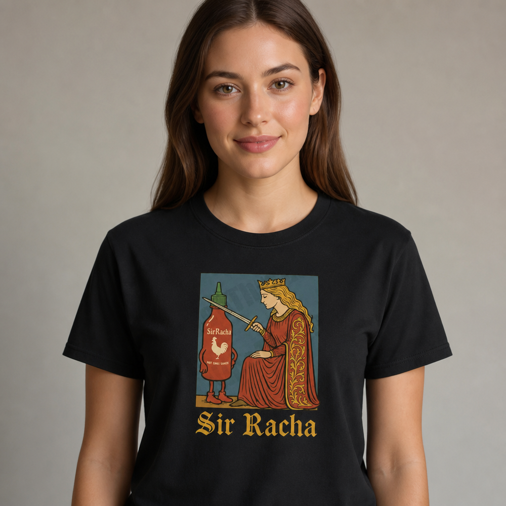 Funny Sir Racha Knight Meme T-Shirt
