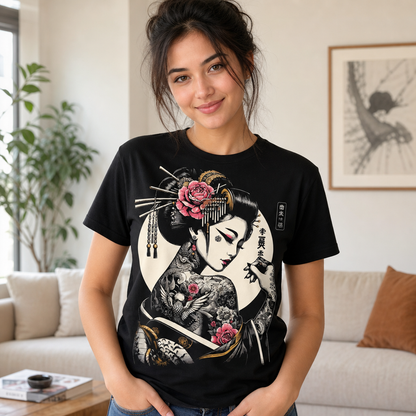 Japanese Geisha T-Shirt