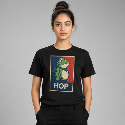 Hop Frog Hope Poster Parody Funny T-Shirt
