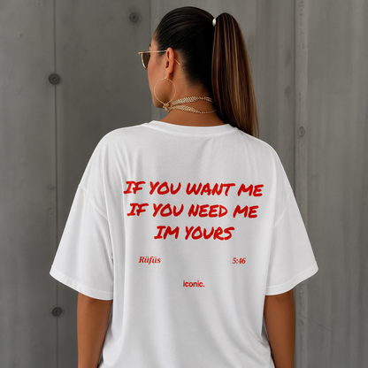 Rufus Du Sol If You Want Me If You Need Me Im Yours Iconic T-Shirt
