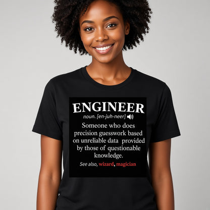 Engineer Definition Funny Dictionary T-Shirt